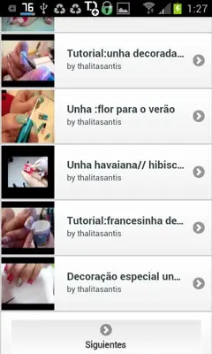 Desenhos de Unhas android App screenshot 6